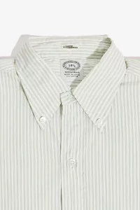 Vintage Ivy Poplin Shirt – Yellow Stripe | Centre Commercial