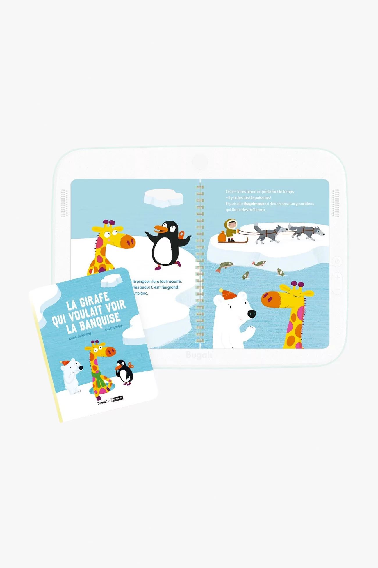 La Girafe Qui Voulait Voir la Banquise Interactive Book – Bugali | Centre Commercial