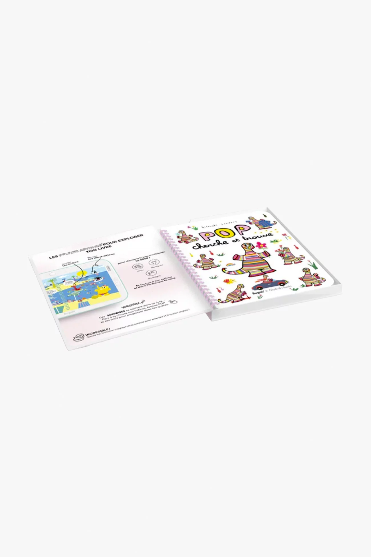 Pop Cherche et Trouve Interactive Book – Bugali | Centre Commercial