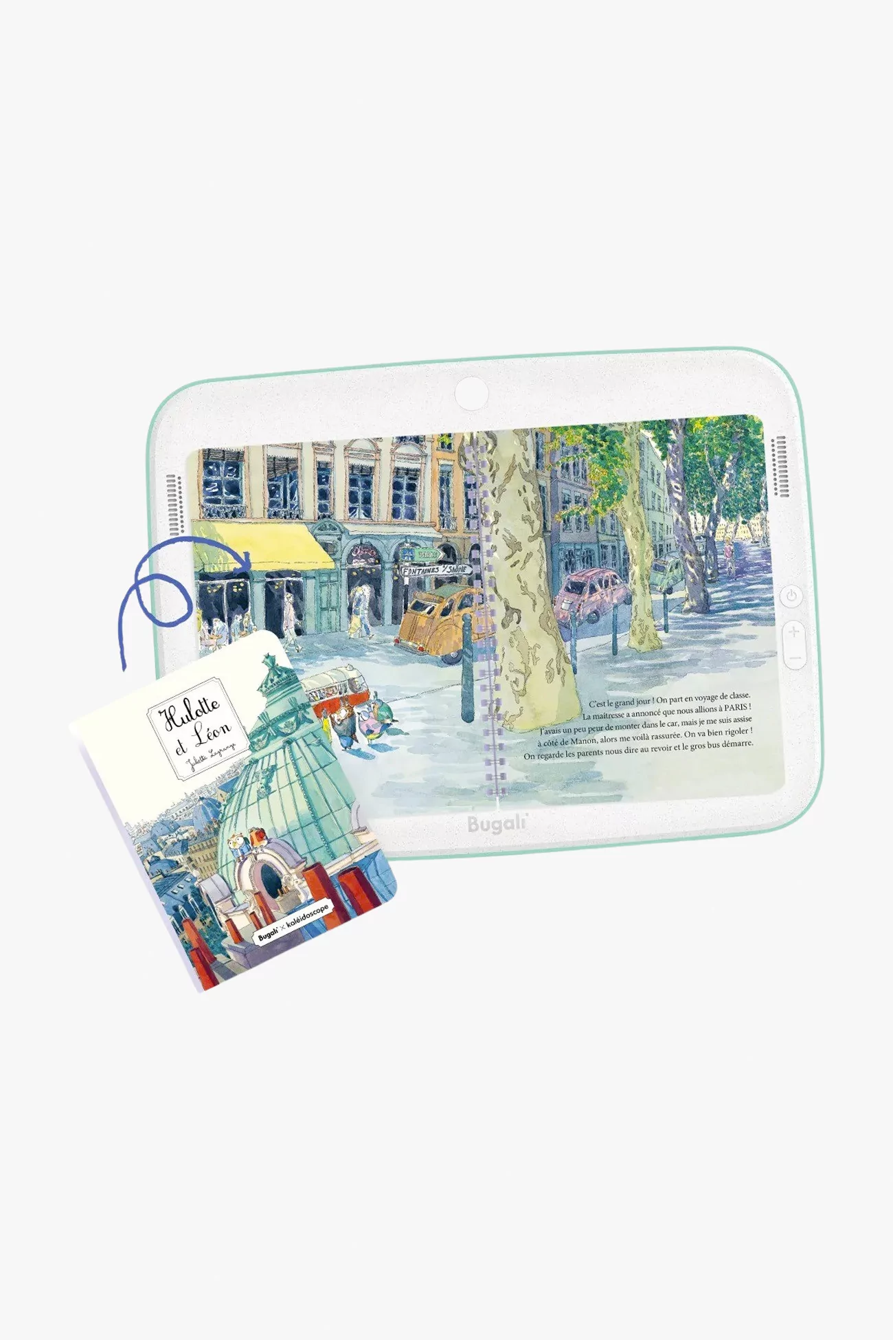 Bugali Discovery Pack Screen-Free Tablet – Vert | Centre Commercial