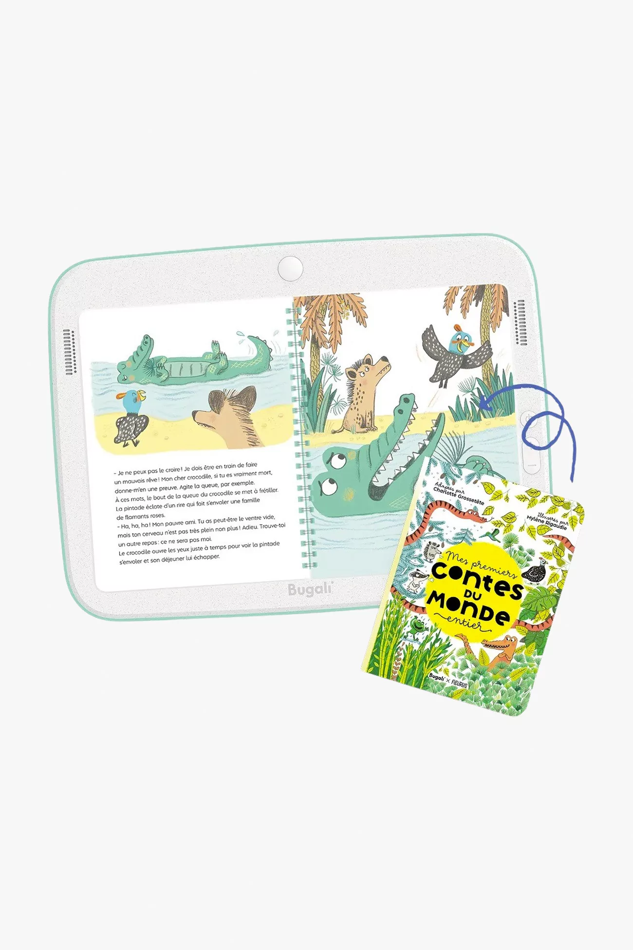 Bugali Discovery Pack Screen-Free Tablet – Vert | Centre Commercial