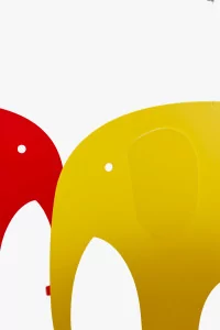 Elephant Party Decorative Mobile Flensted Mobiles – Multicolore | Centre Commercial