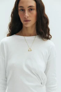Los Delfines Gold Plated Necklace – Gold | Centre Commercial