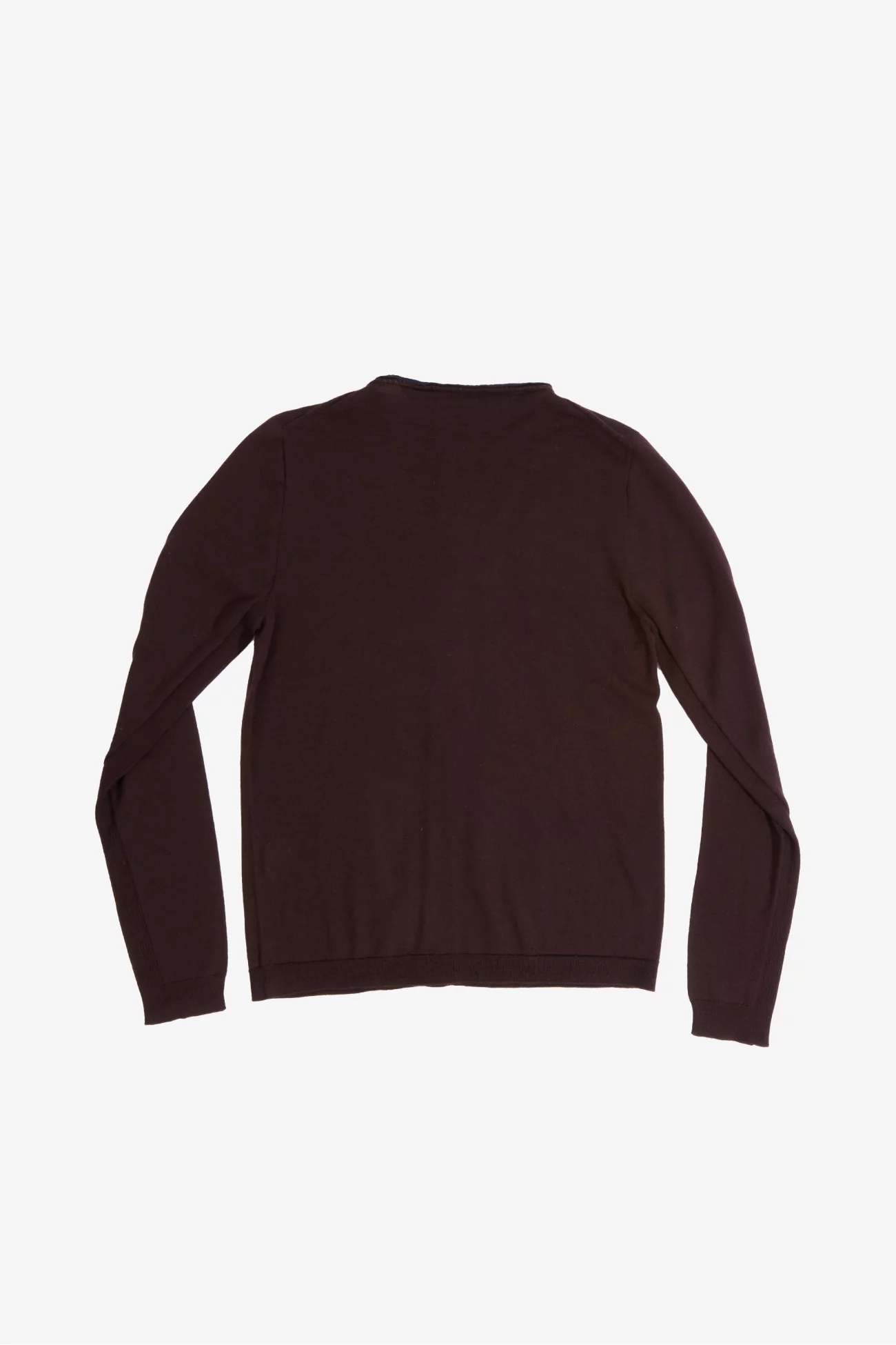 Cariaggi Soft Wool Merino Cardigan – Burgundy | Centre Commercial
