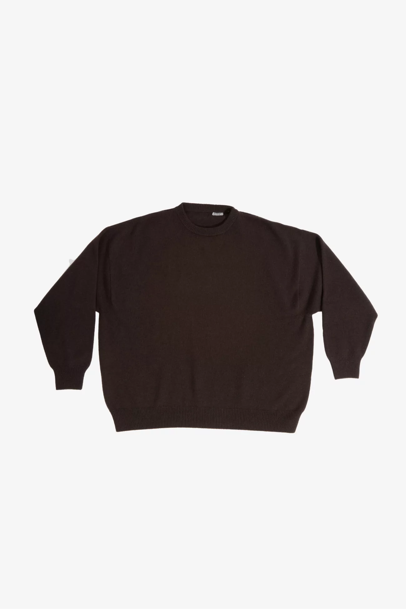 Cariaggi Cashmere Crewneck Sweater – Dark Brown | Centre Commercial