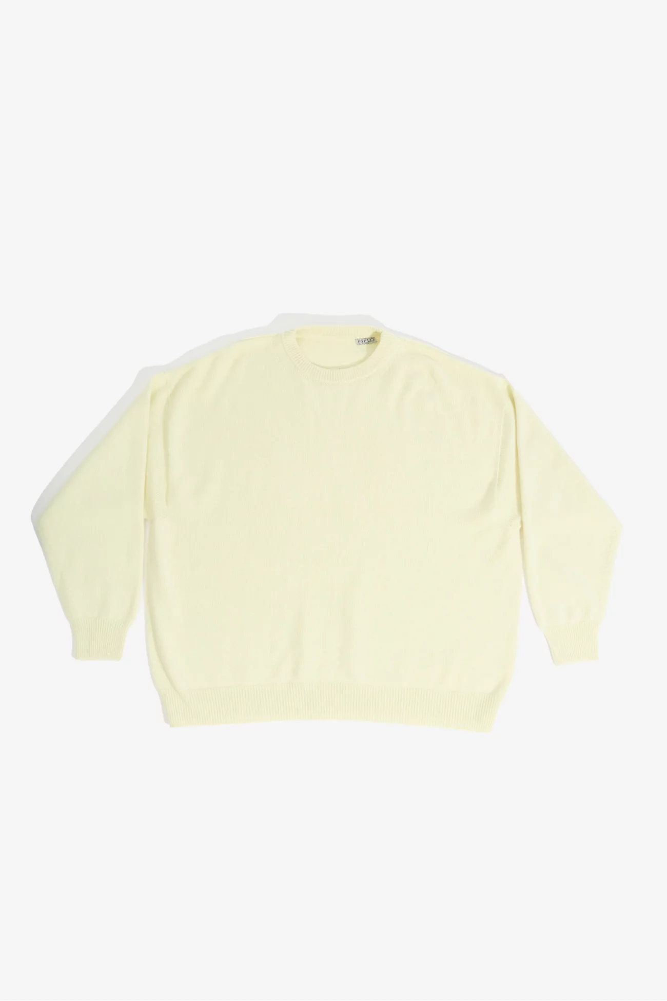 Cariaggi Cashmere Crewneck Sweater – Ivory | Centre Commercial