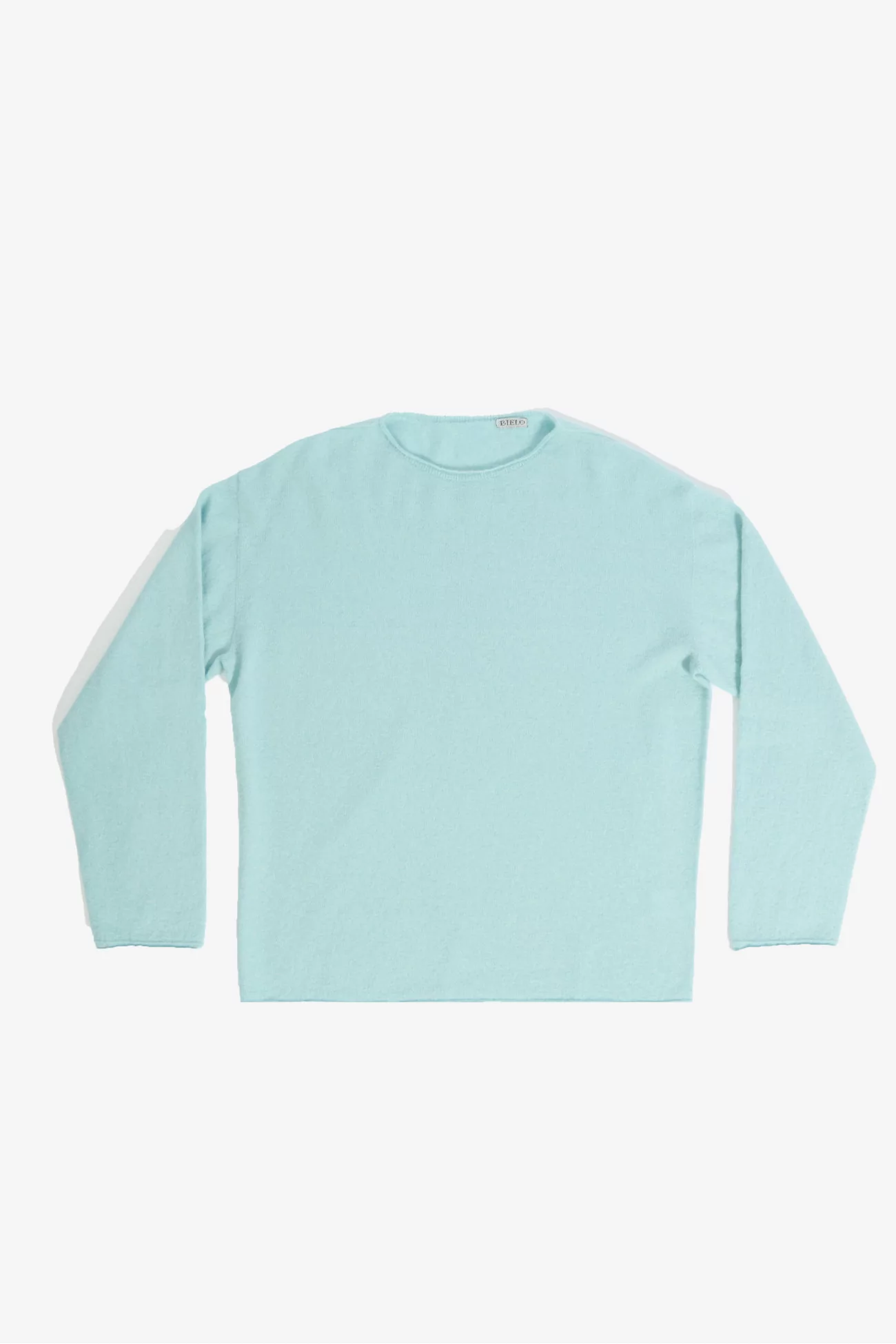 T-shirt Femme Cachemire Soie Cariaggi – Light Blue | Centre Commercial