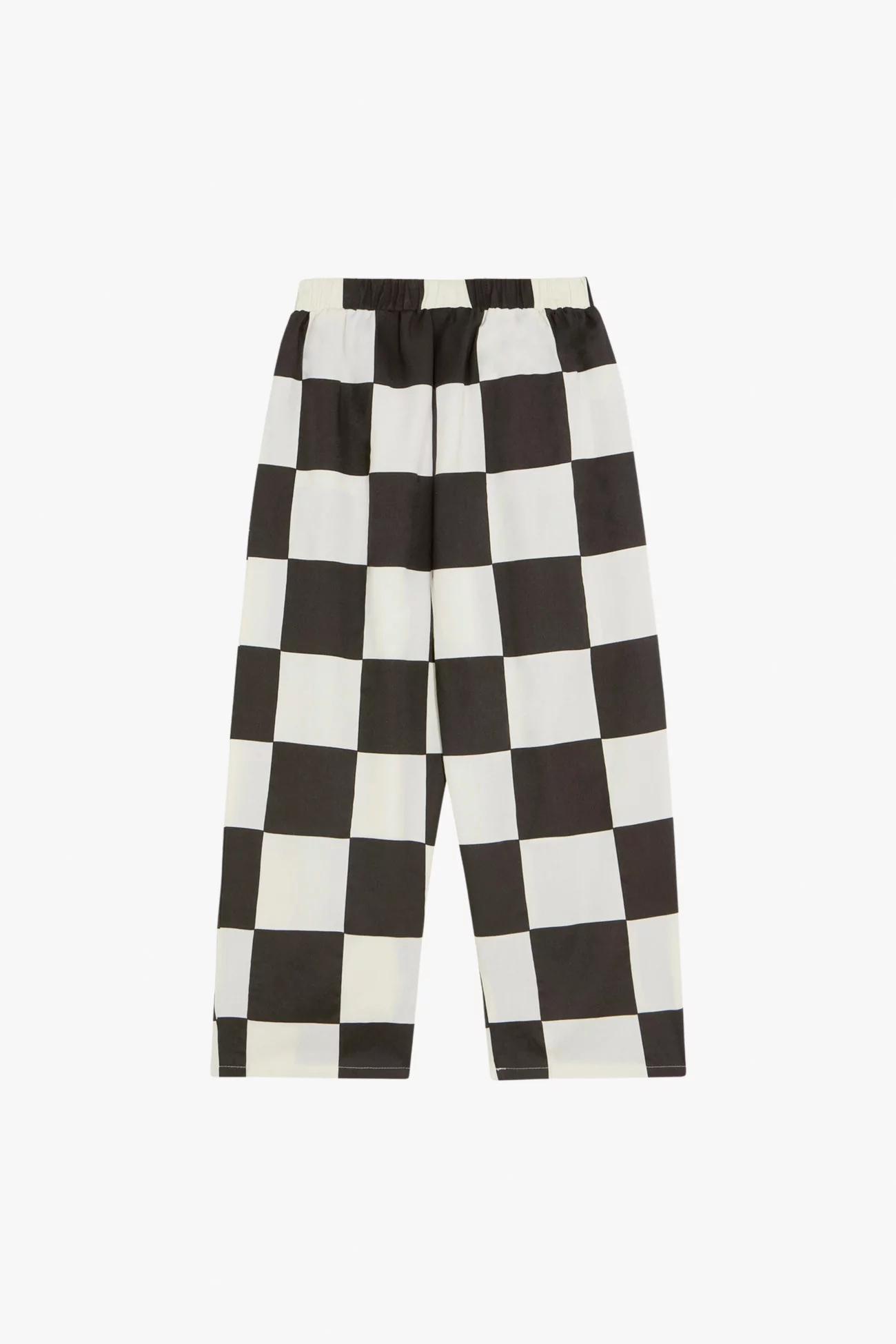 Kids Cotton Checked Trousers – The Campamento | Centre Commercial