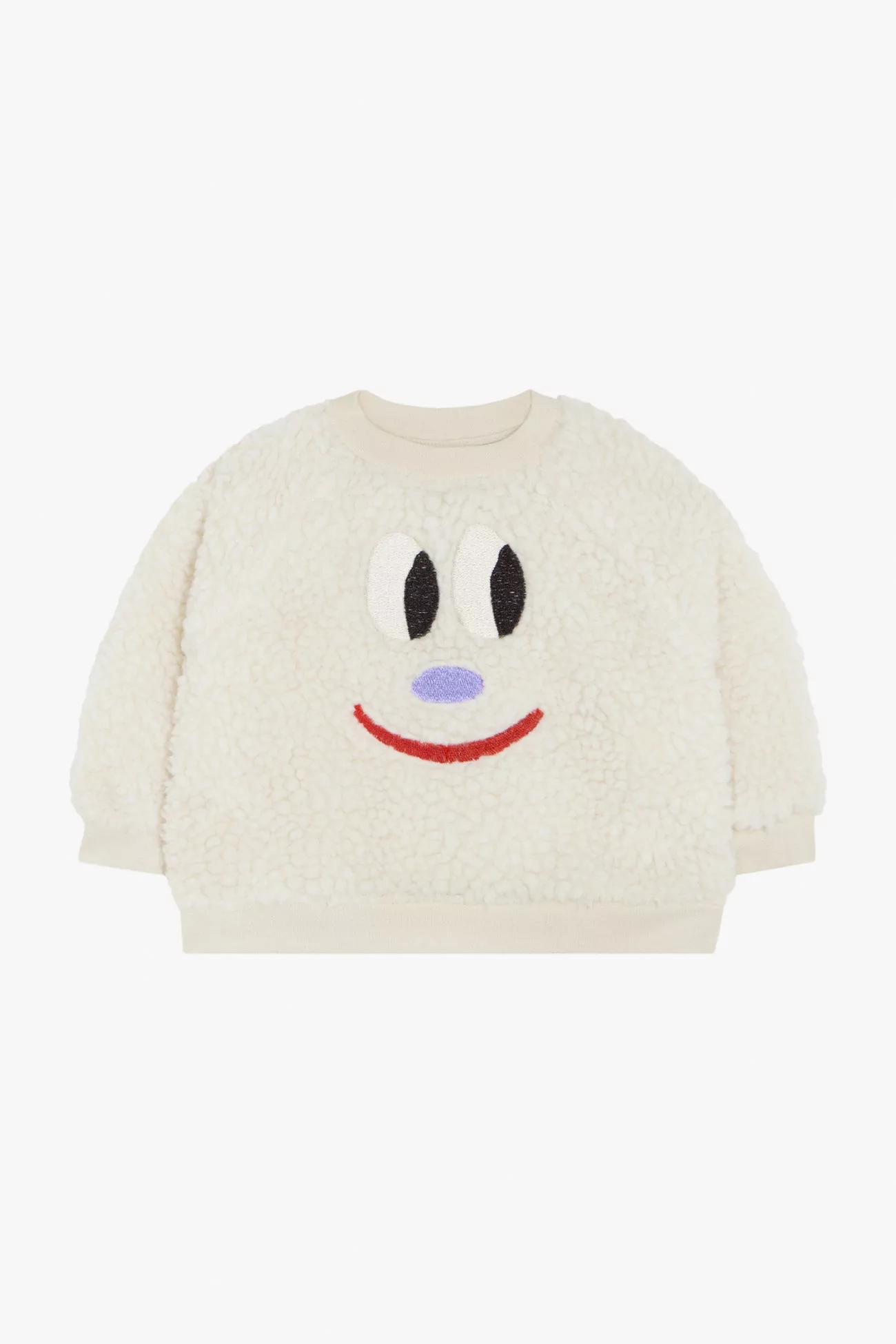 Baby Teddy Sweatshirt Smiling Face – The Campamento | Centre Commercial