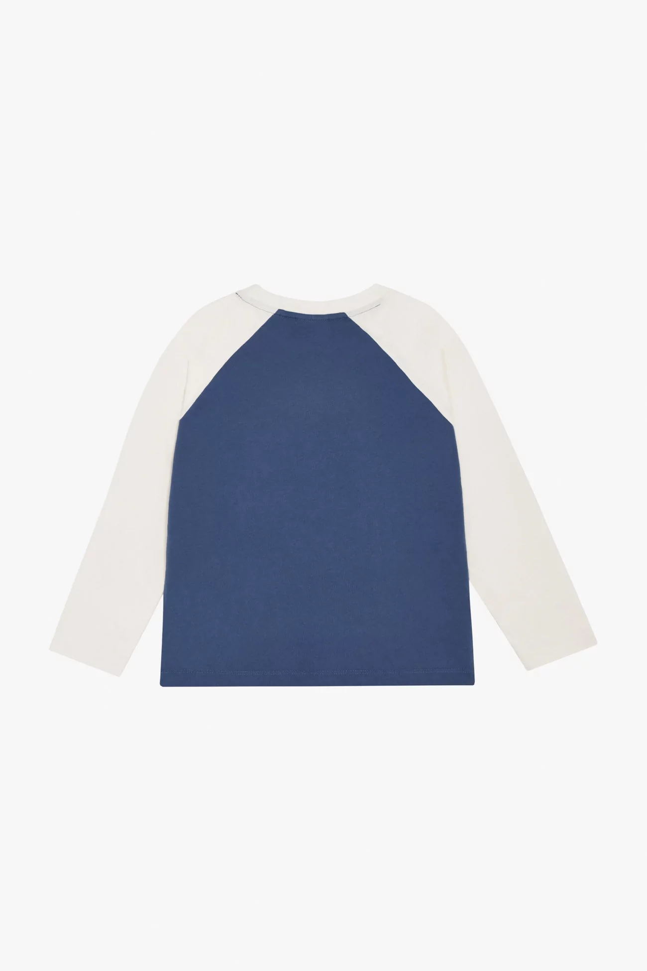 Kids Cotton Smiling Face Colour Block T-shirt – The Campamento | Centre Commercial