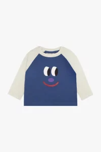 Baby Cotton T-shirt Smiling Face – The Campamento | Centre Commercial