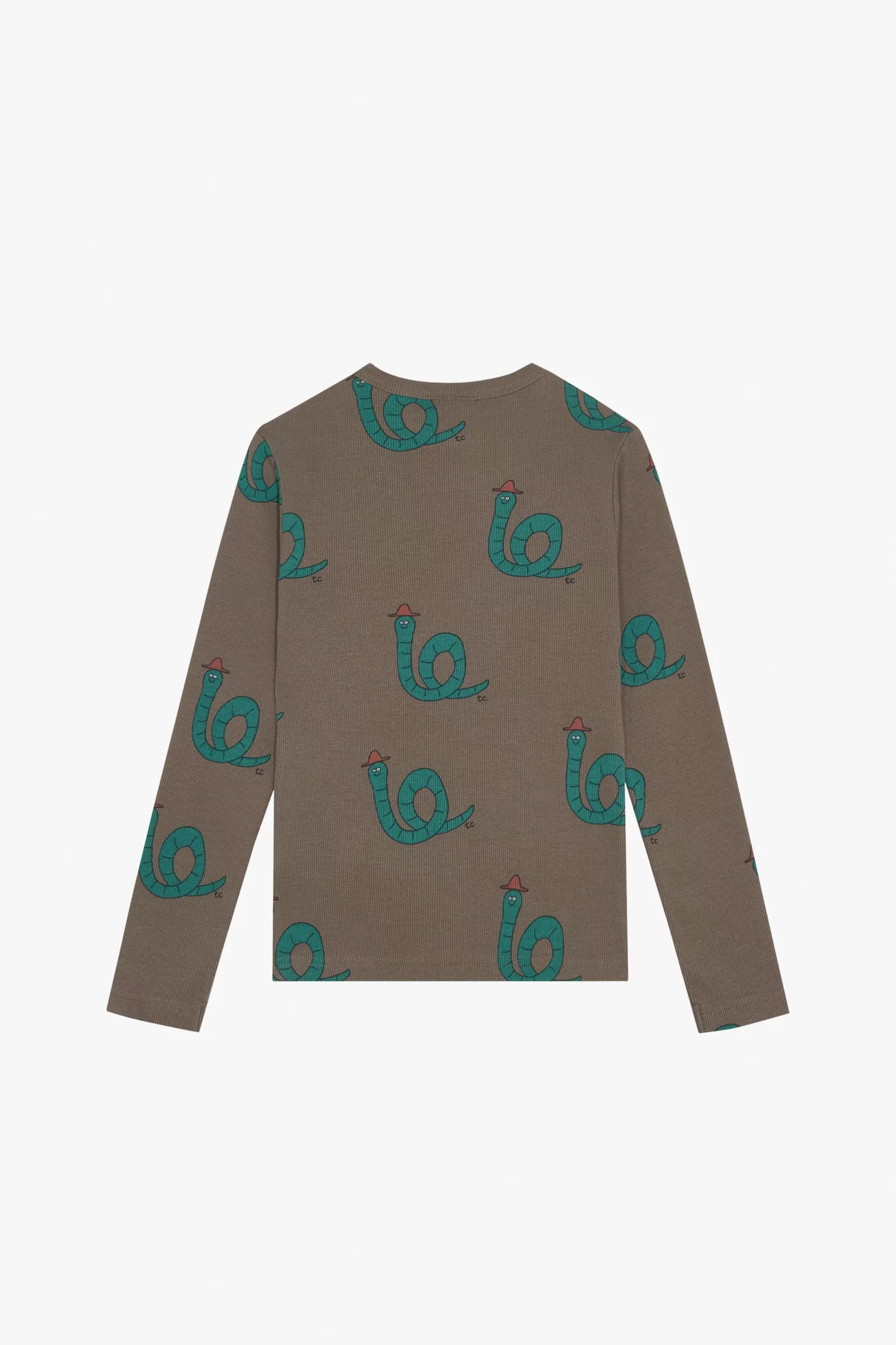 Kids Cotton Gentleman Allover Brown T-shirt – The Campamento | Centre Commercial