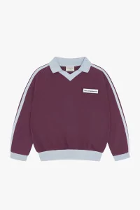 Kids Cotton Burgundy Polo – The Campamento | Centre Commercial