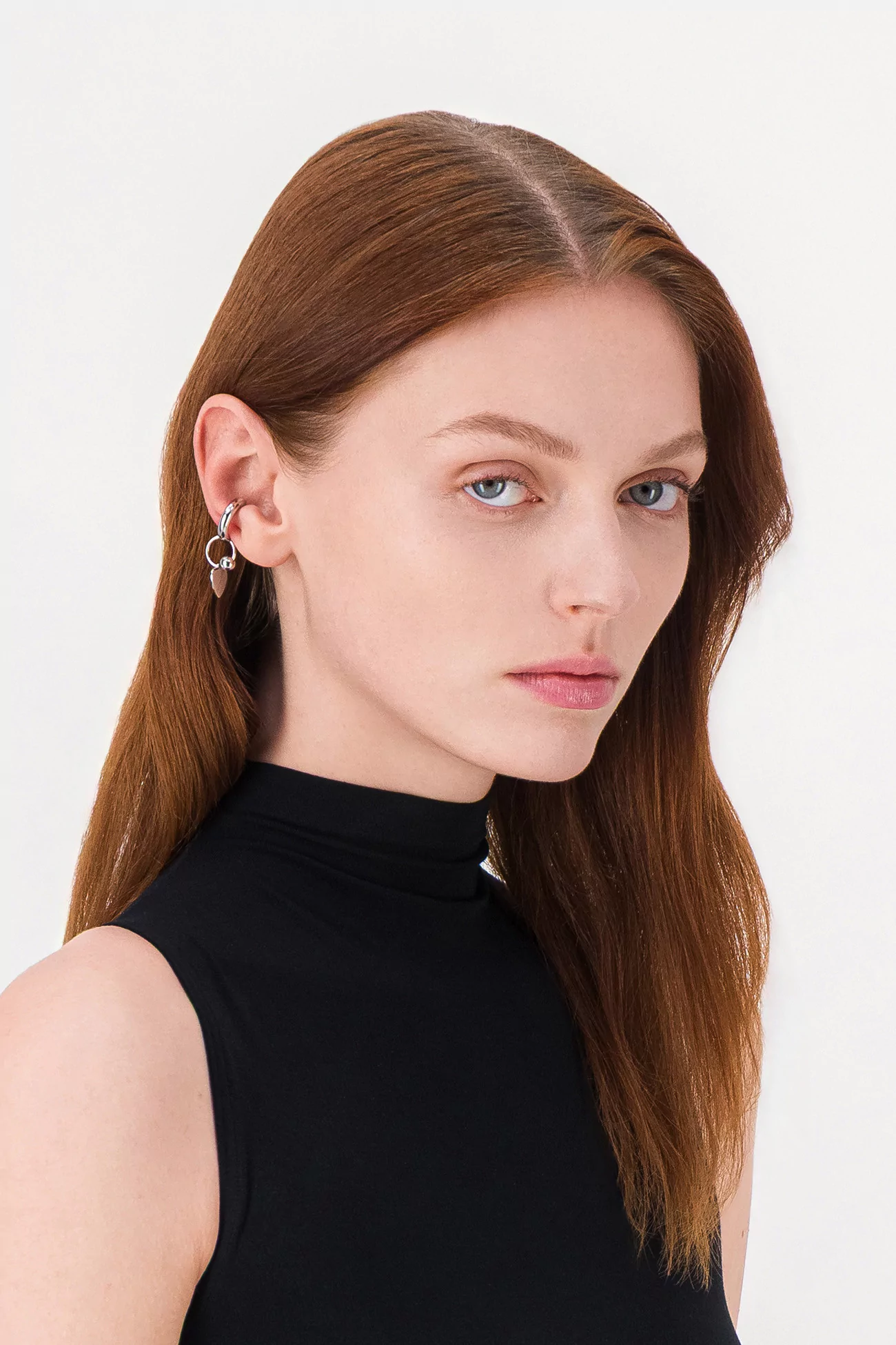 Ronnie Brass Ear Cuff Palladium – Justine Clenquet | Centre Commercial