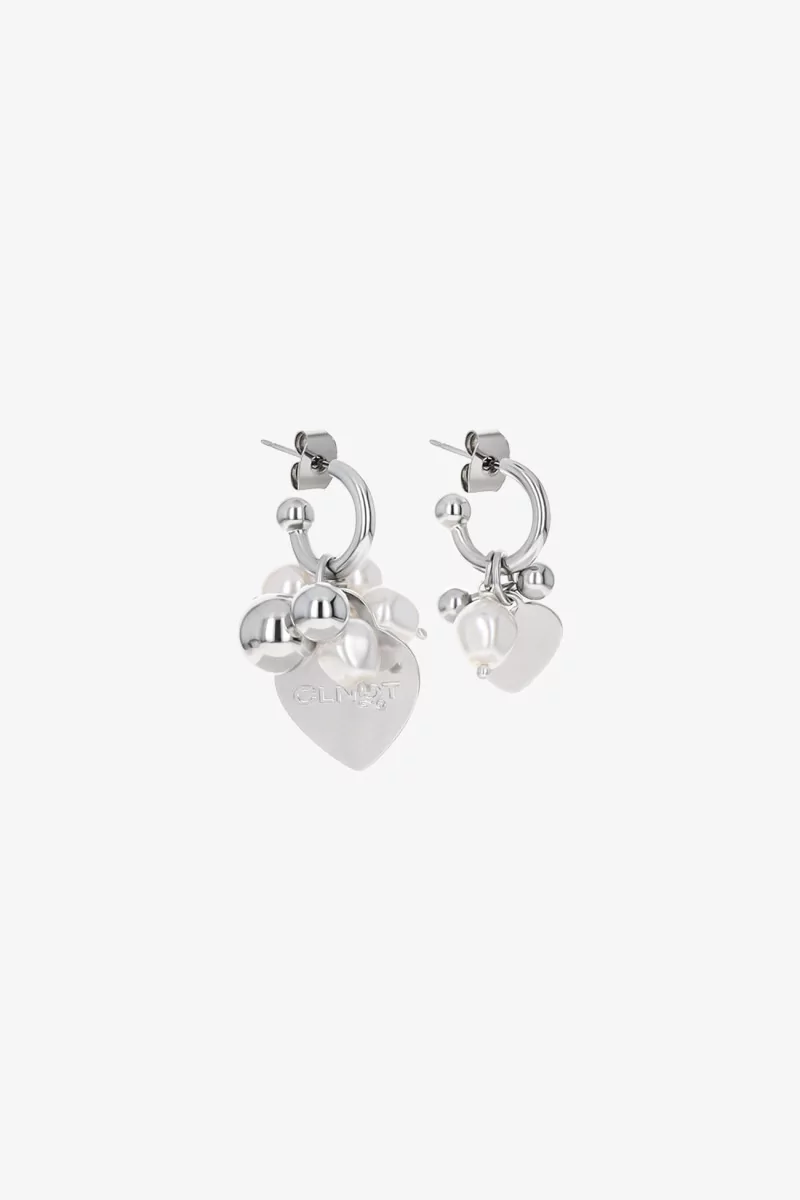 Boucles Abbey Laiton Palladium – Justine Clenquet | Centre Commercial