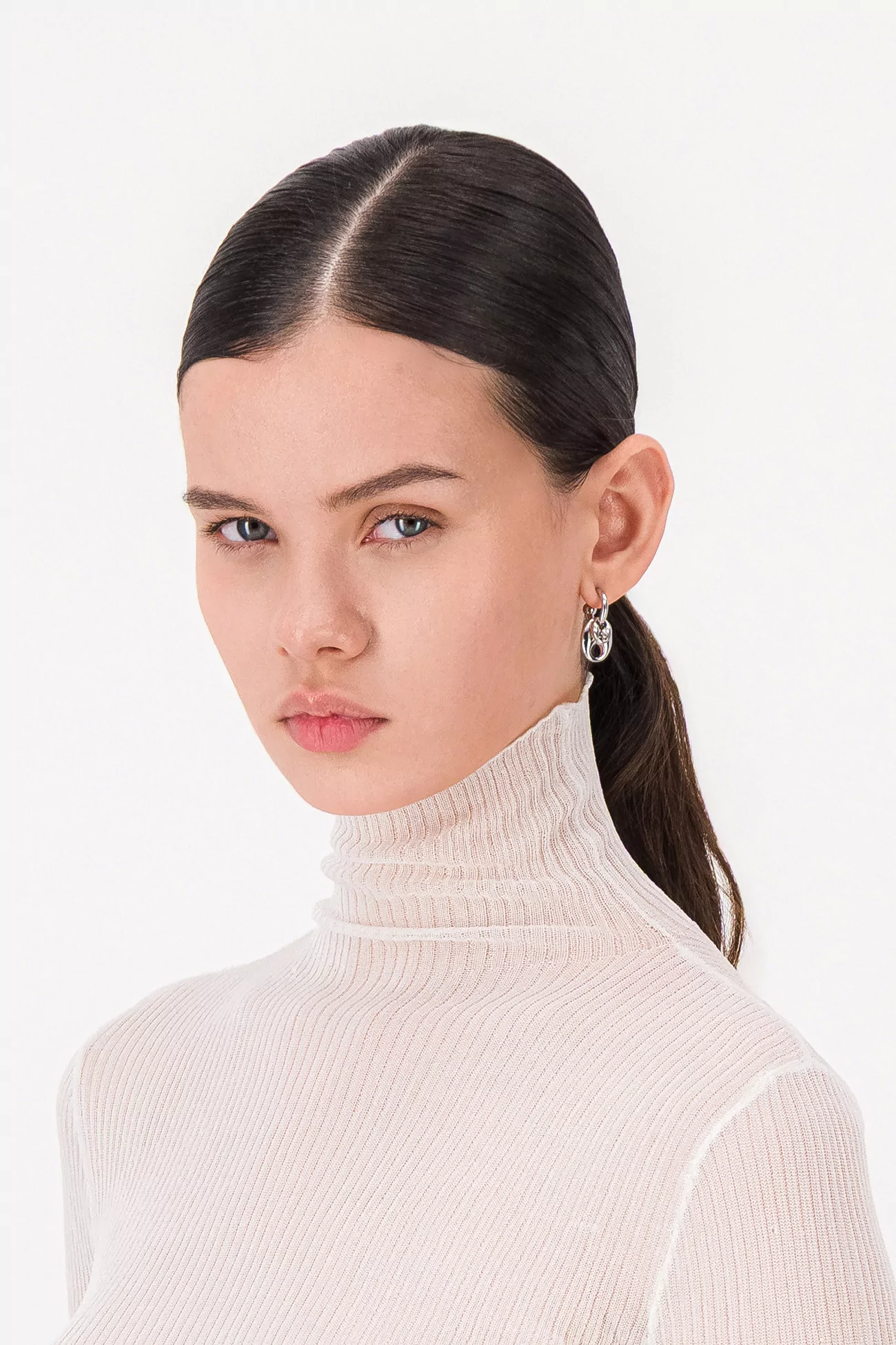 Boucles Akari Laiton Palladium – Justine Clenquet | Centre Commercial