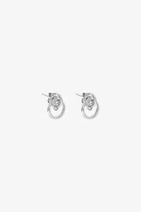 Boucles Cara Laiton Palladium – Justine Clenquet | Centre Commercial