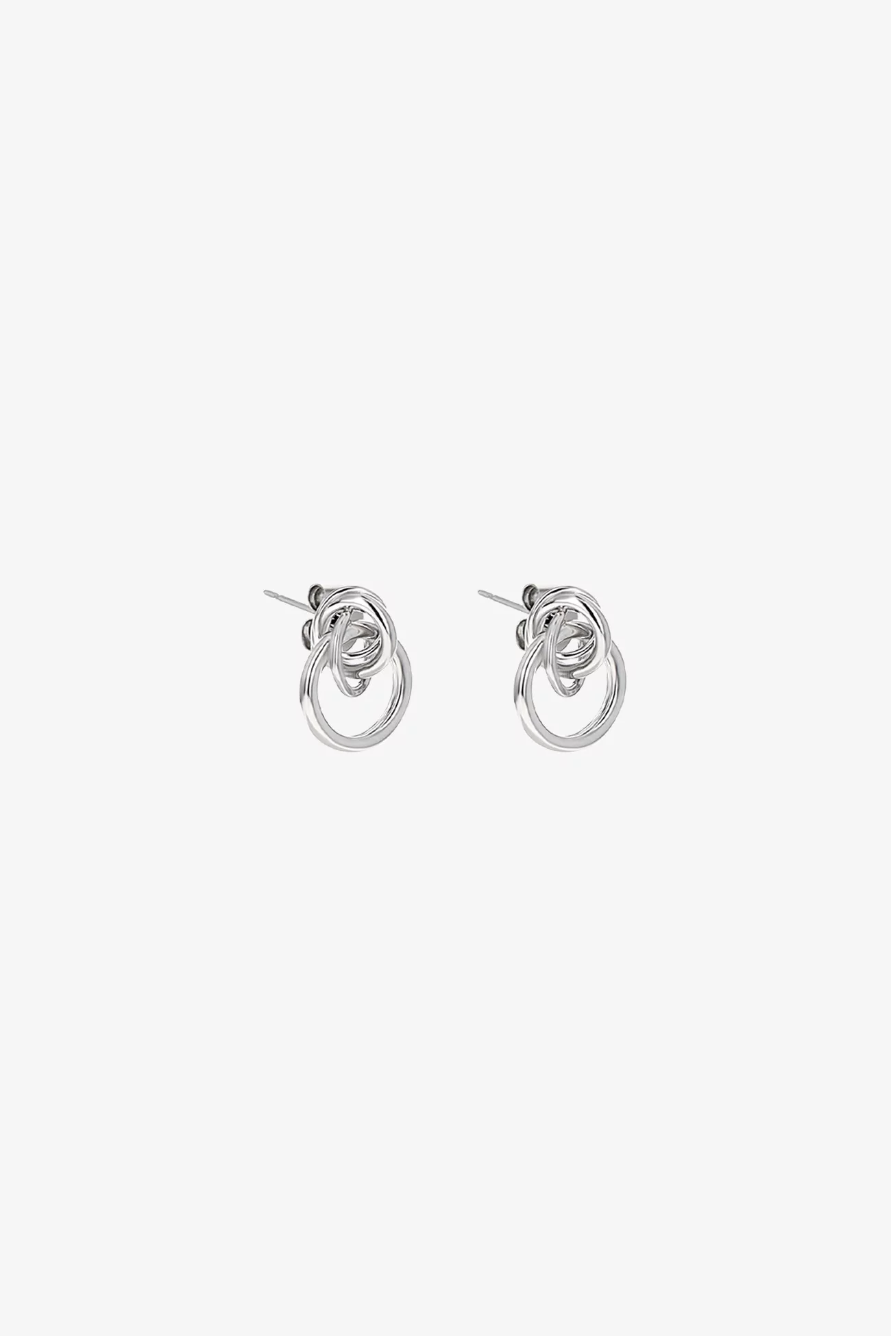Boucles Cara Laiton Palladium – Justine Clenquet | Centre Commercial