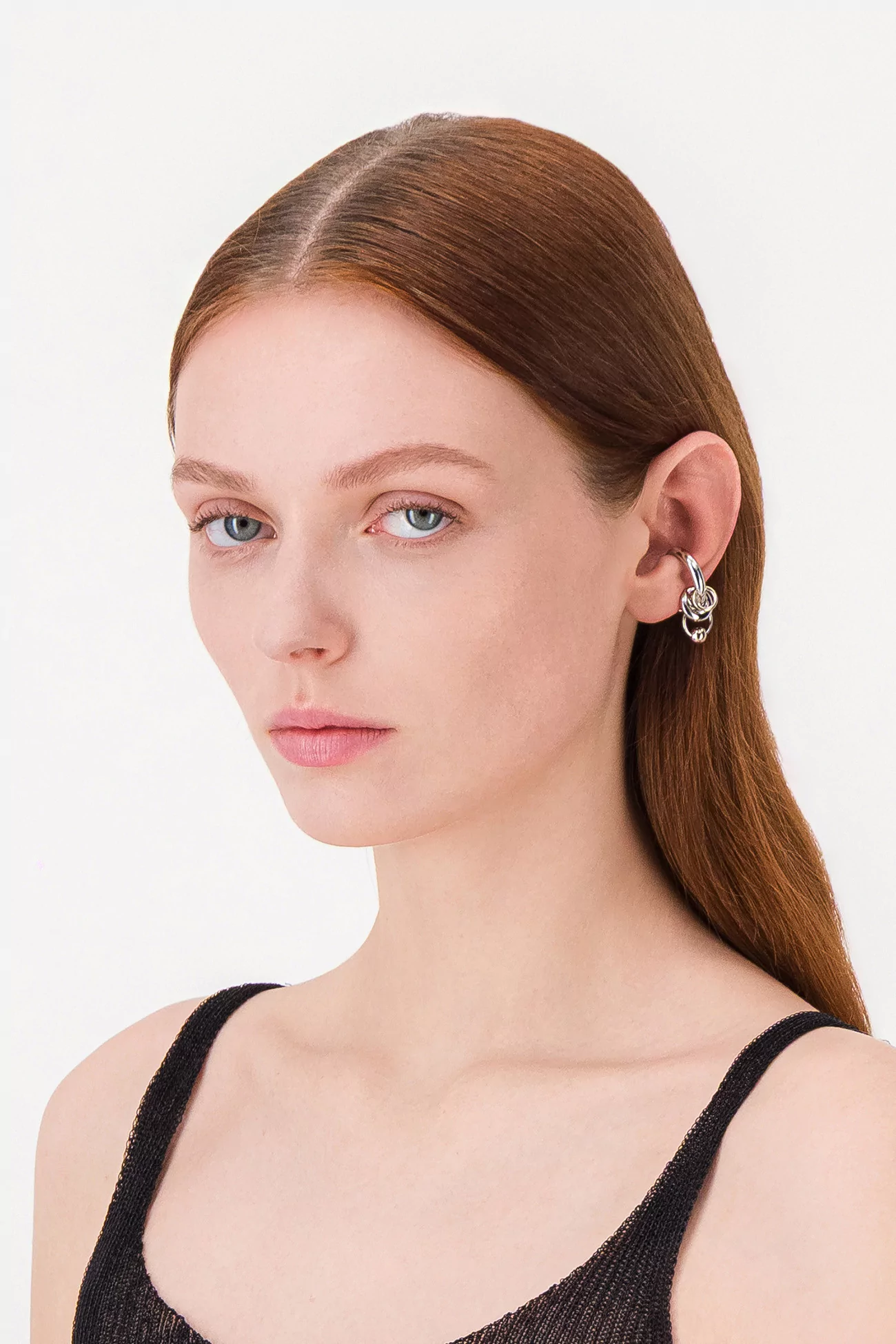 Isla Brass Ear Cuff Gold Palladium – Justine Clenquet | Centre Commercial