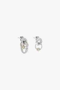 Isla Brass Earrings Gold Palladium – Justine Clenquet | Centre Commercial