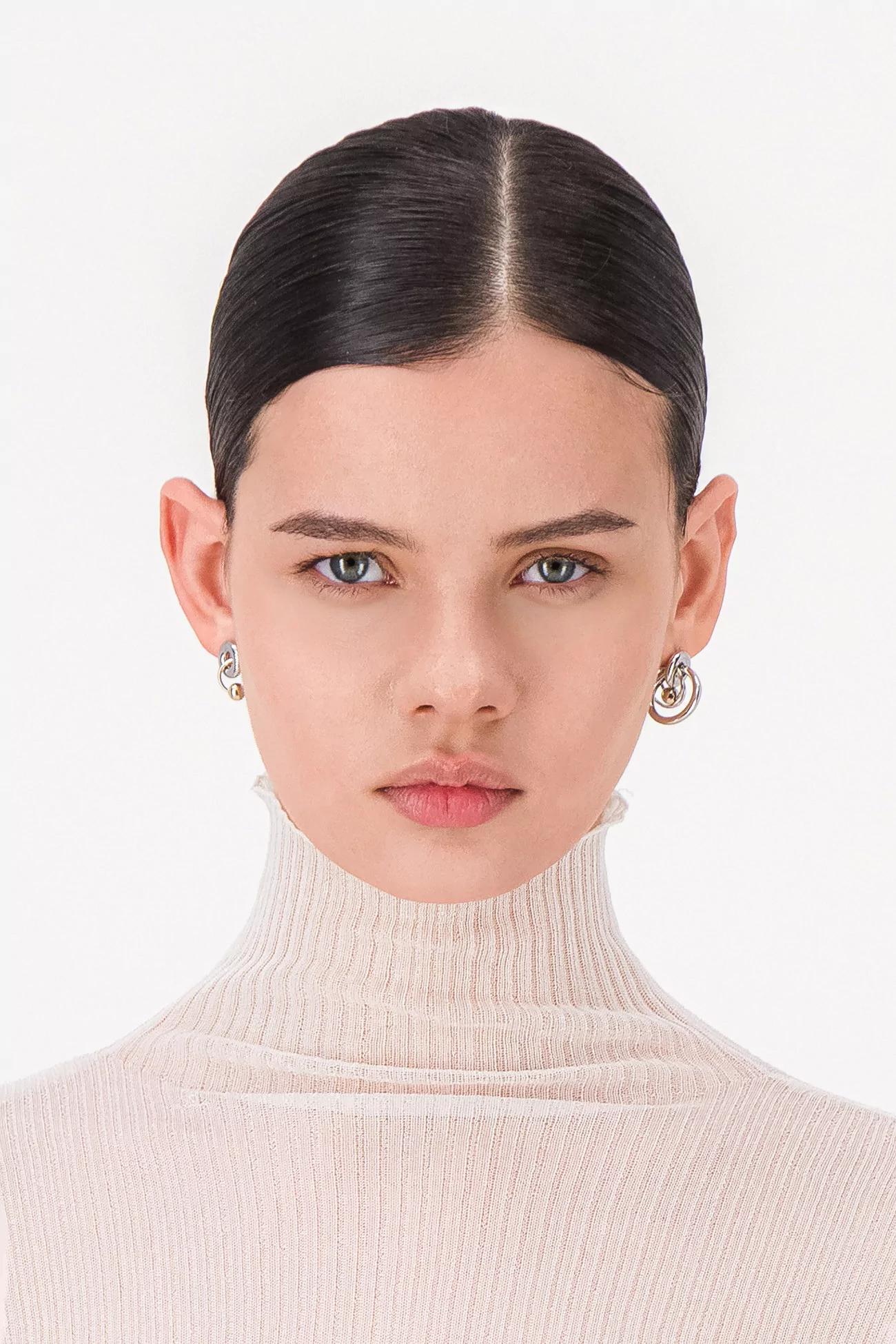 Boucles Isla Laiton Gold Palladium – Justine Clenquet | Centre Commercial
