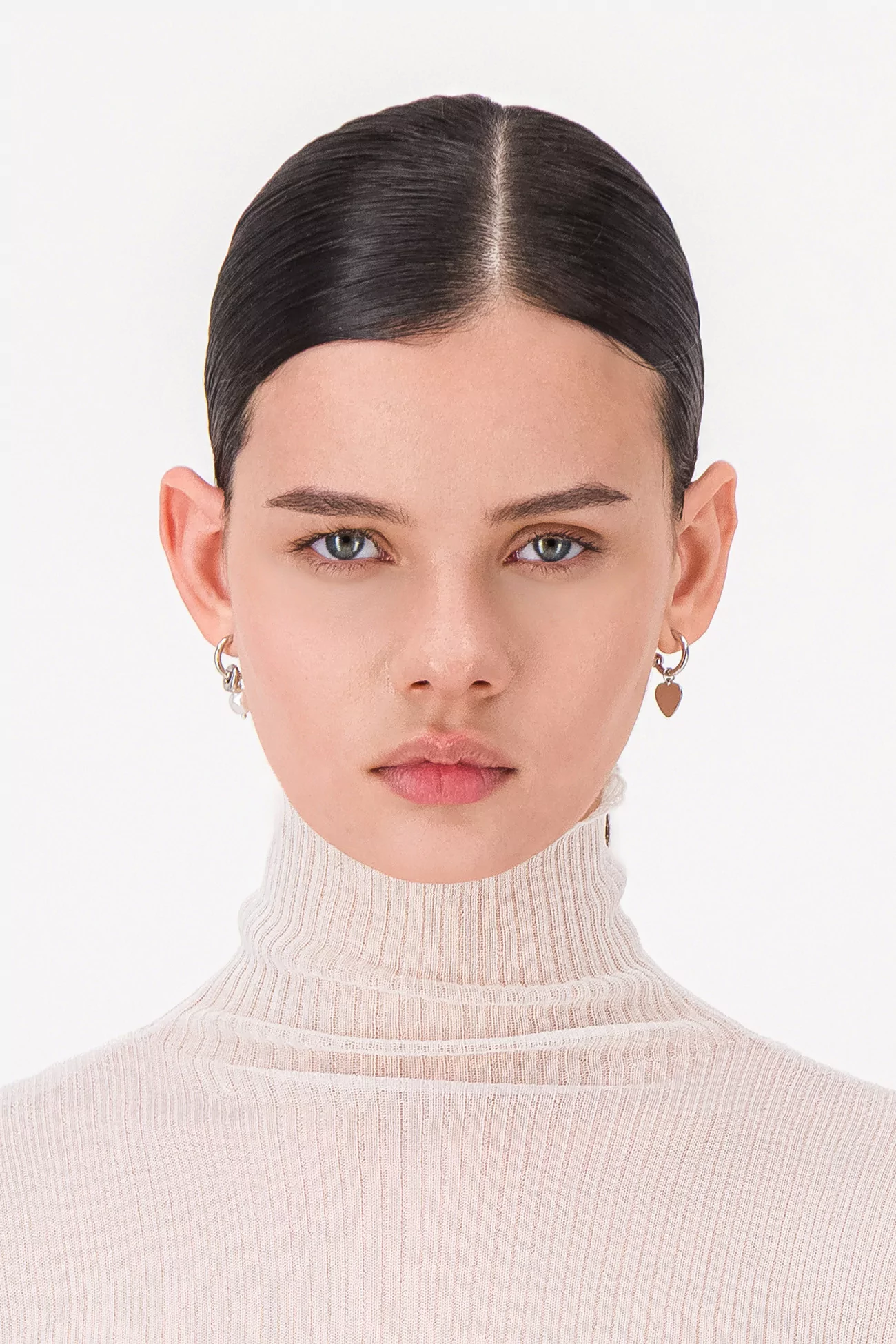 Jacob Brass Earrings Palladium – Justine Clenquet | Centre Commercial