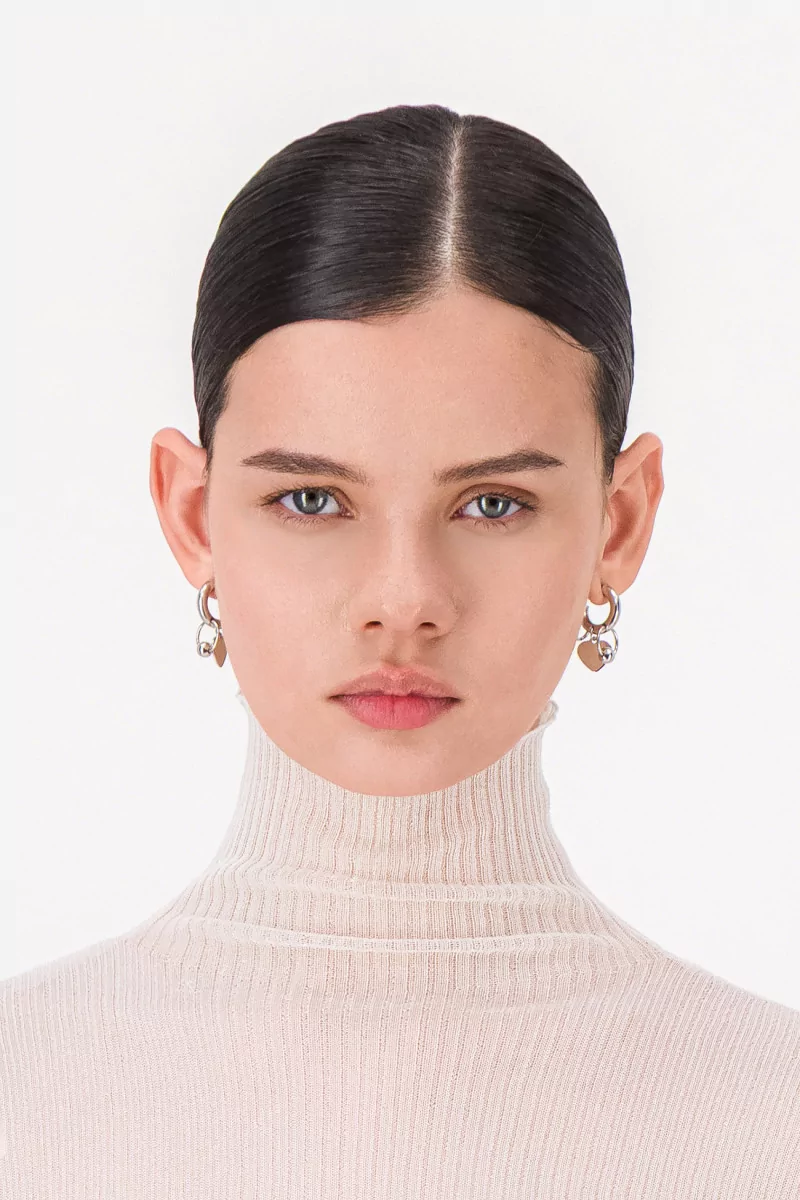 Boucles Kiki Laiton Palladium – Justine Clenquet | Centre Commercial