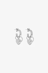 Kiki Brass Earrings Palladium – Justine Clenquet | Centre Commercial