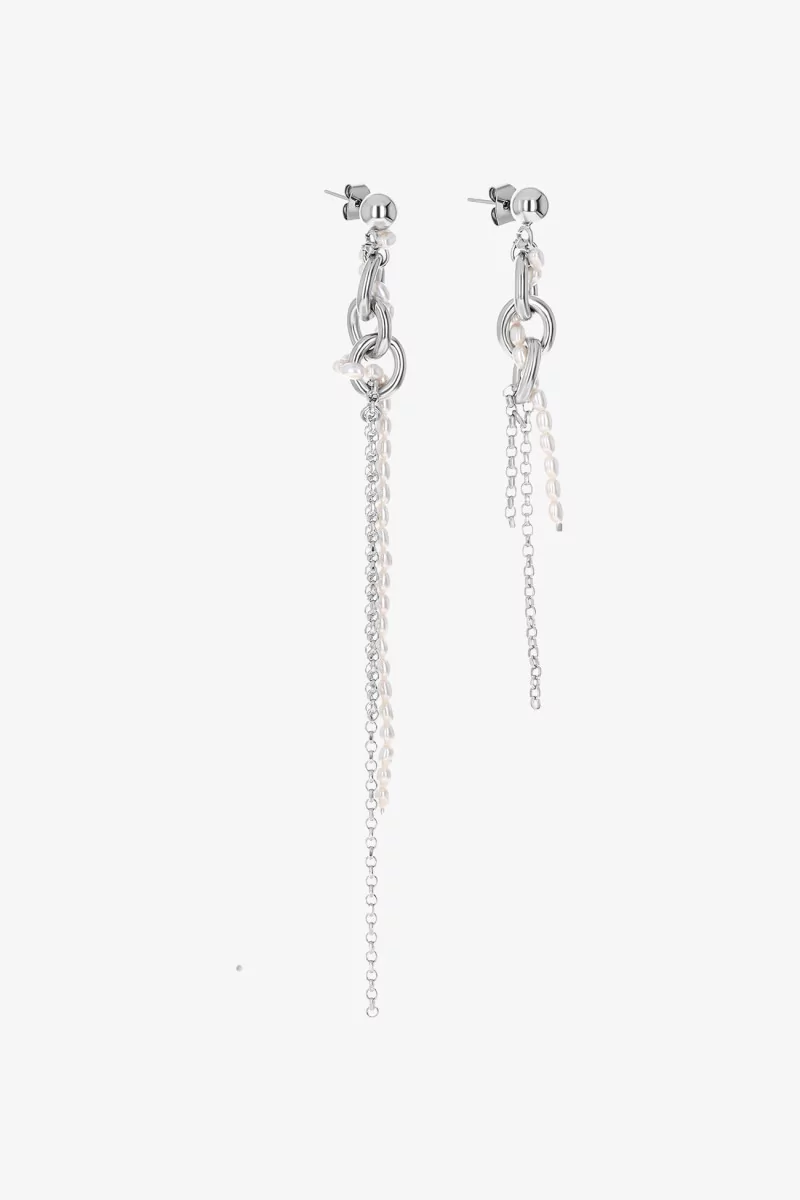 Boucles Salem Laiton Palladium – Justine Clenquet | Centre Commercial