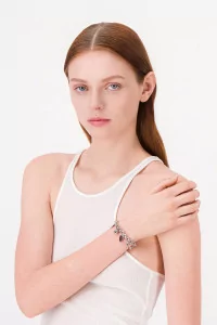 Kiki Brass Bracelet Palladium – Justine Clenquet | Centre Commercial
