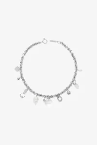 Agyness Brass Necklace Palladium – Justine Clenquet | Centre Commercial