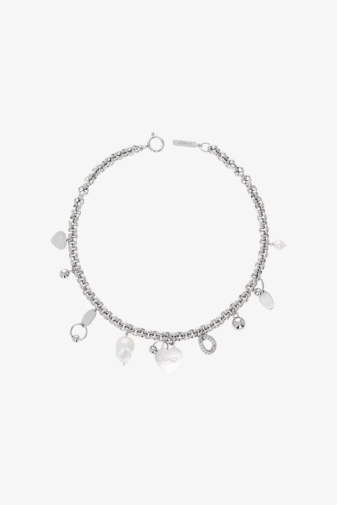 Collier Agyness Laiton Palladium – Justine Clenquet | Centre Commercial