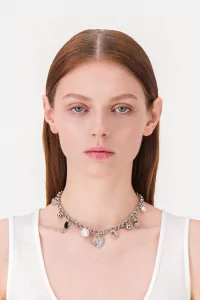 Collier Agyness Laiton Palladium – Justine Clenquet | Centre Commercial