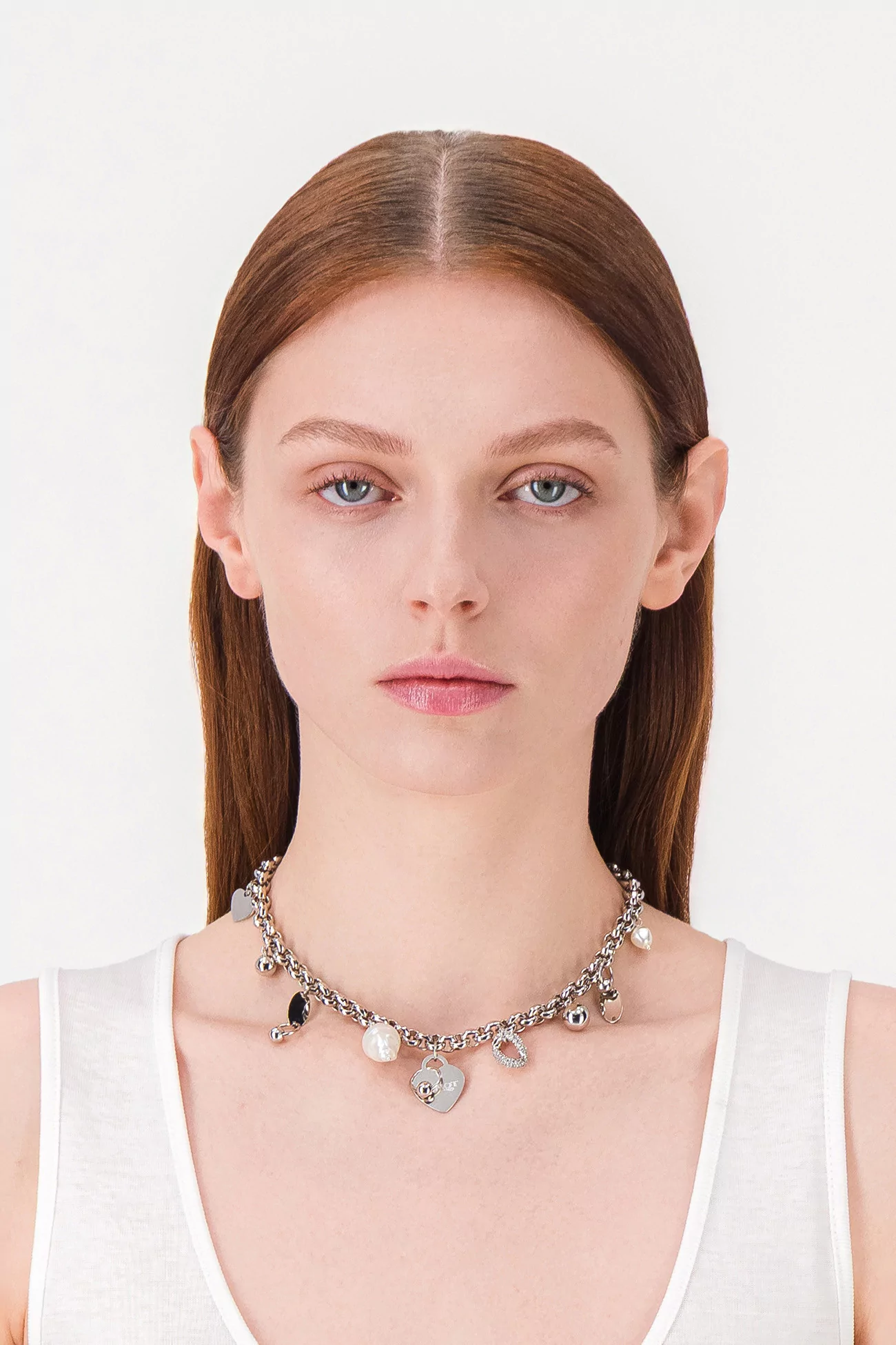 Collier Agyness Laiton Palladium – Justine Clenquet | Centre Commercial