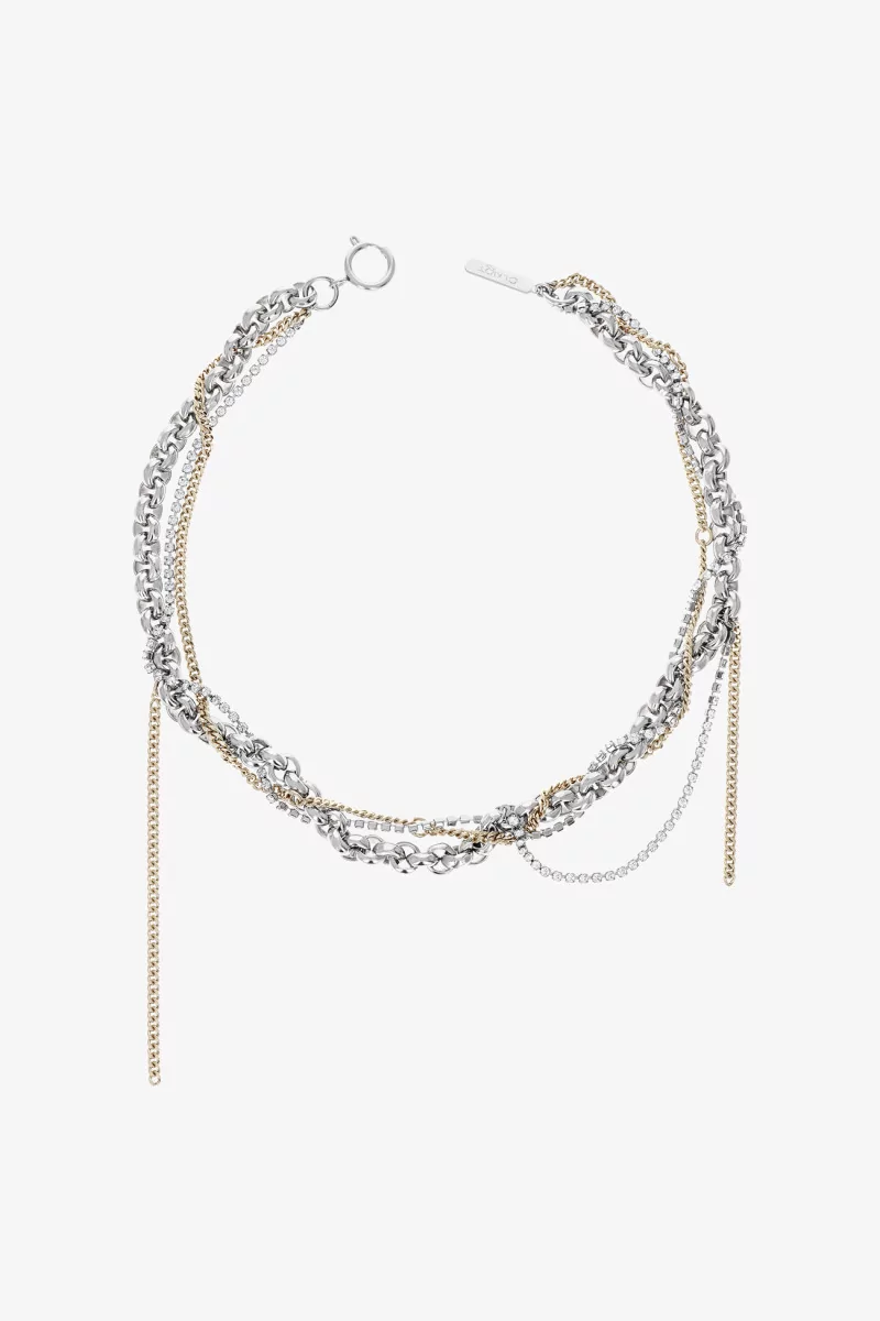 Collier Celina Laiton Gold Palladium – Justine Clenquet | Centre Commercial