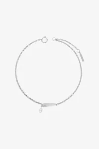 Fisher Pearl Brass Necklace Palladium – Justine Clenquet | Centre Commercial