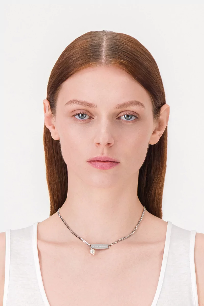 Collier Fisher Pearl Laiton Palladium – Justine Clenquet | Centre Commercial