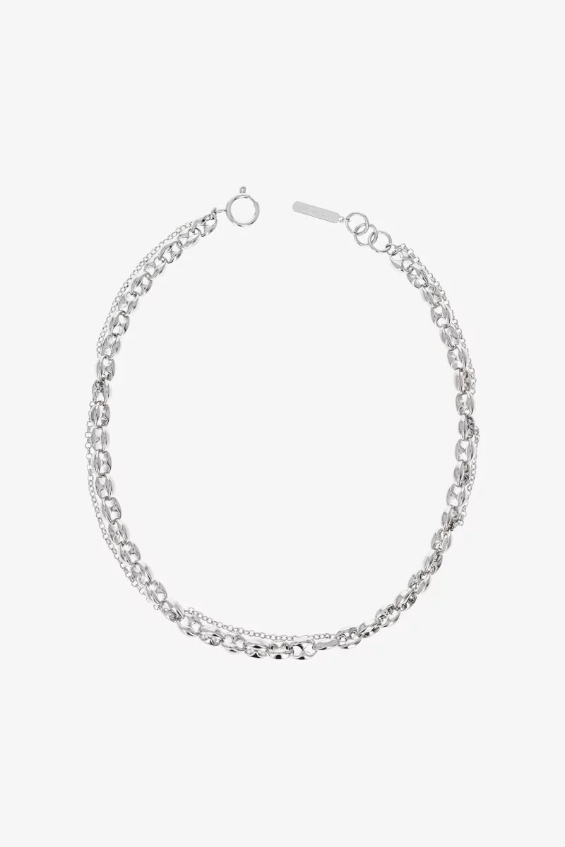 Collier Ibra Laiton Palladium – Justine Clenquet | Centre Commercial