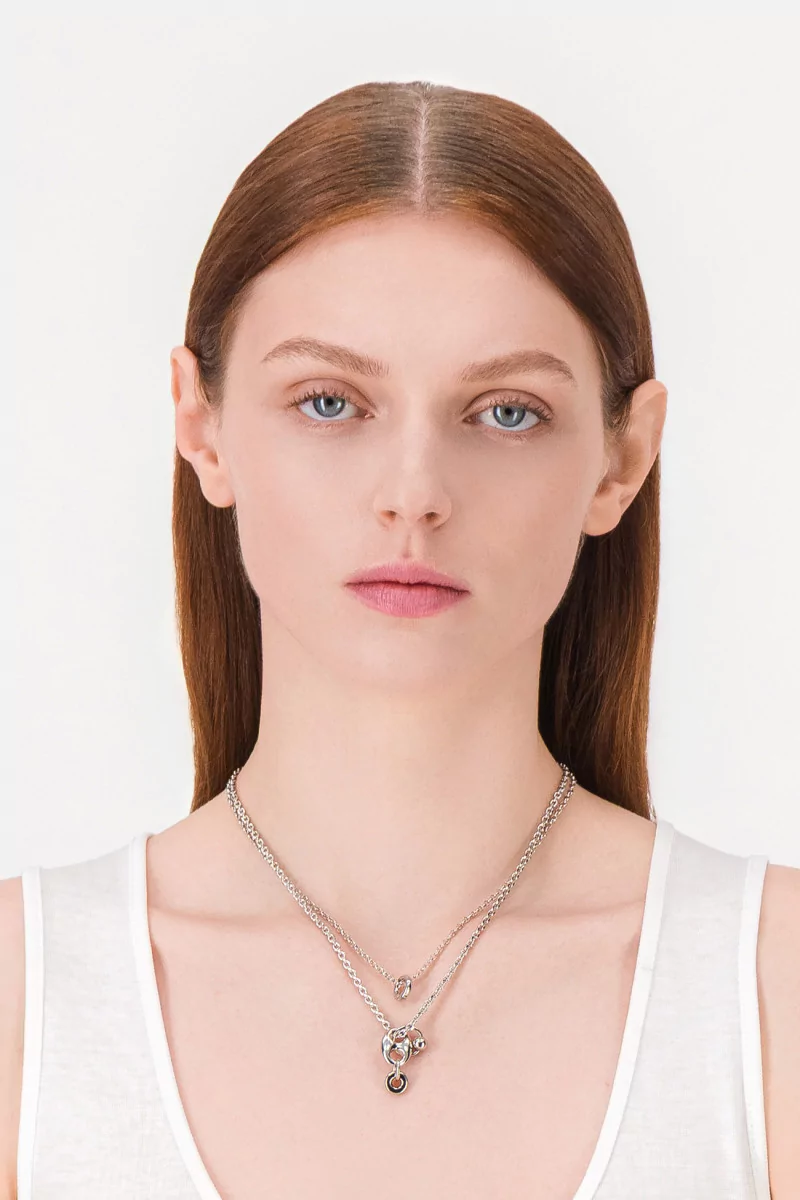 Collier Isaac Laiton Palladium – Justine Clenquet | Centre Commercial