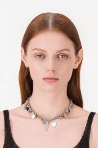 Collier Kiki Laiton Palladium – Justine Clenquet | Centre Commercial