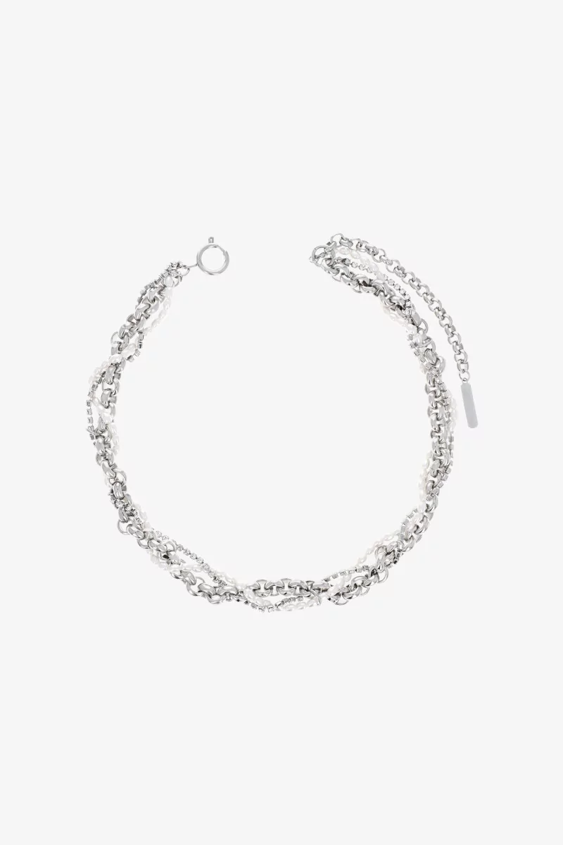 Collier Maxine Laiton Palladium – Justine Clenquet | Centre Commercial