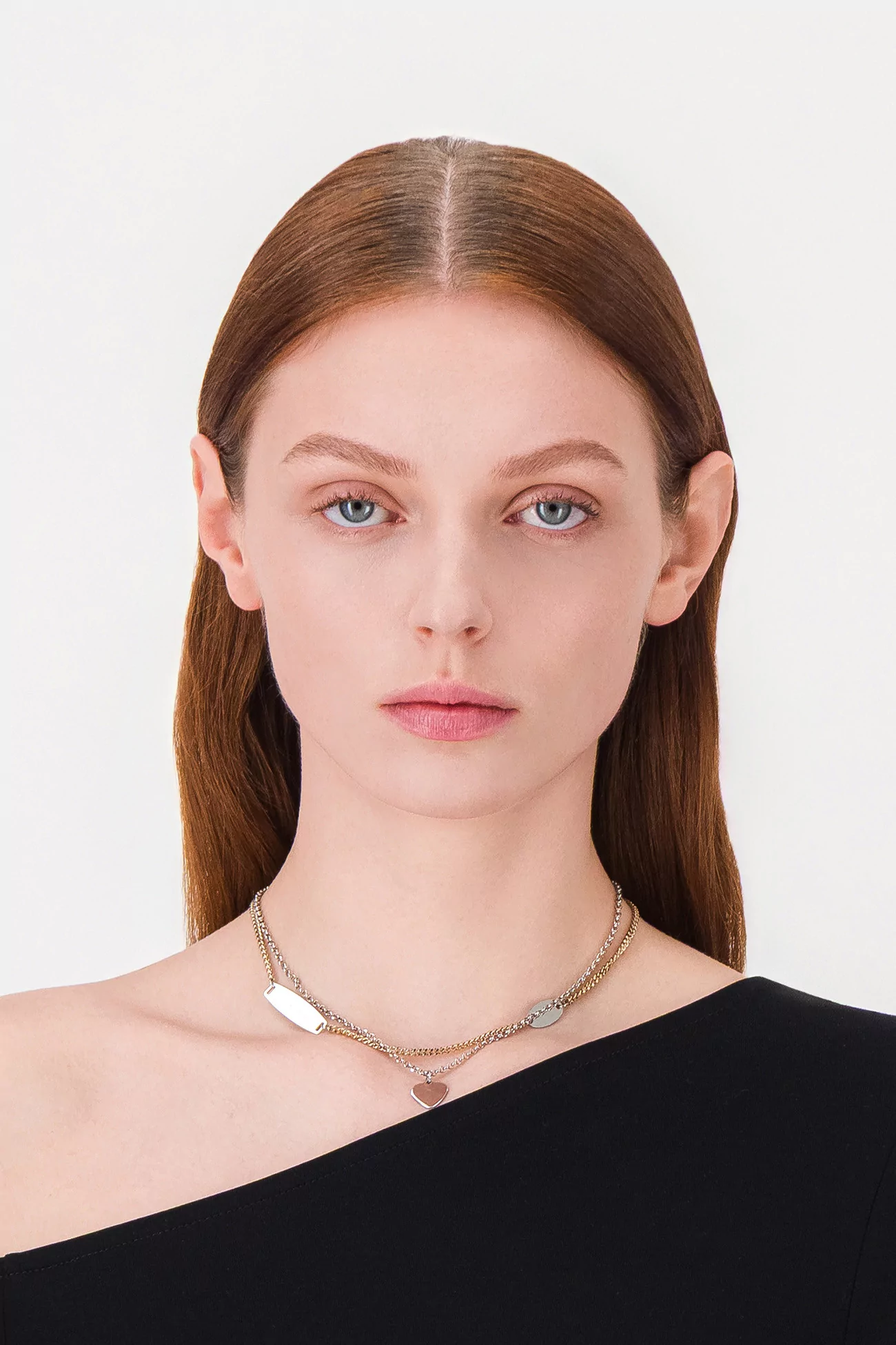 Nick Brass Necklace Gold Palladium – Justine Clenquet | Centre Commercial