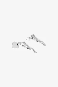 Kiki Brass Hair Clip Set Palladium – Justine Clenquet | Centre Commercial