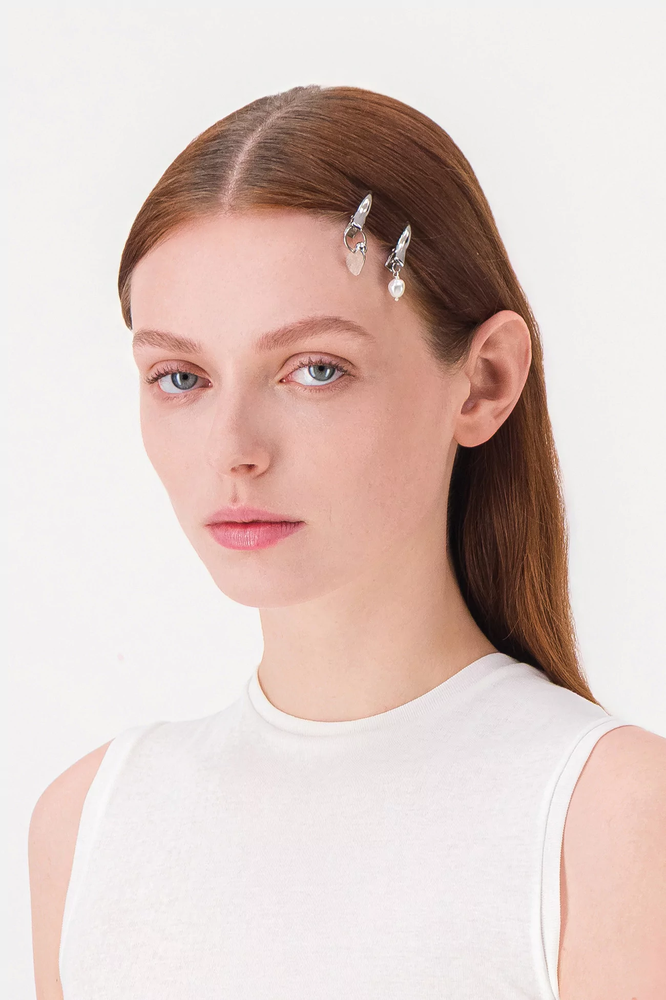 Barrettes Kiki Laiton Palladium – Justine Clenquet | Centre Commercial