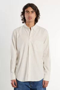 Vintage Ivy Poplin Shirt – Yellow Stripe | Centre Commercial