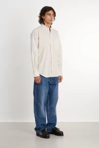 Vintage Ivy Poplin Shirt – Yellow Stripe | Centre Commercial