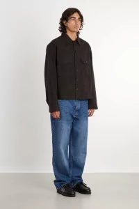 Men's Cotton Wool Studio Nicholson Kelver Jacket – Peat Stripe | Centre Commercial