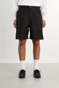 Men's Cotton MAN-TLE Jebok Shorts – Black | Centre Commercial