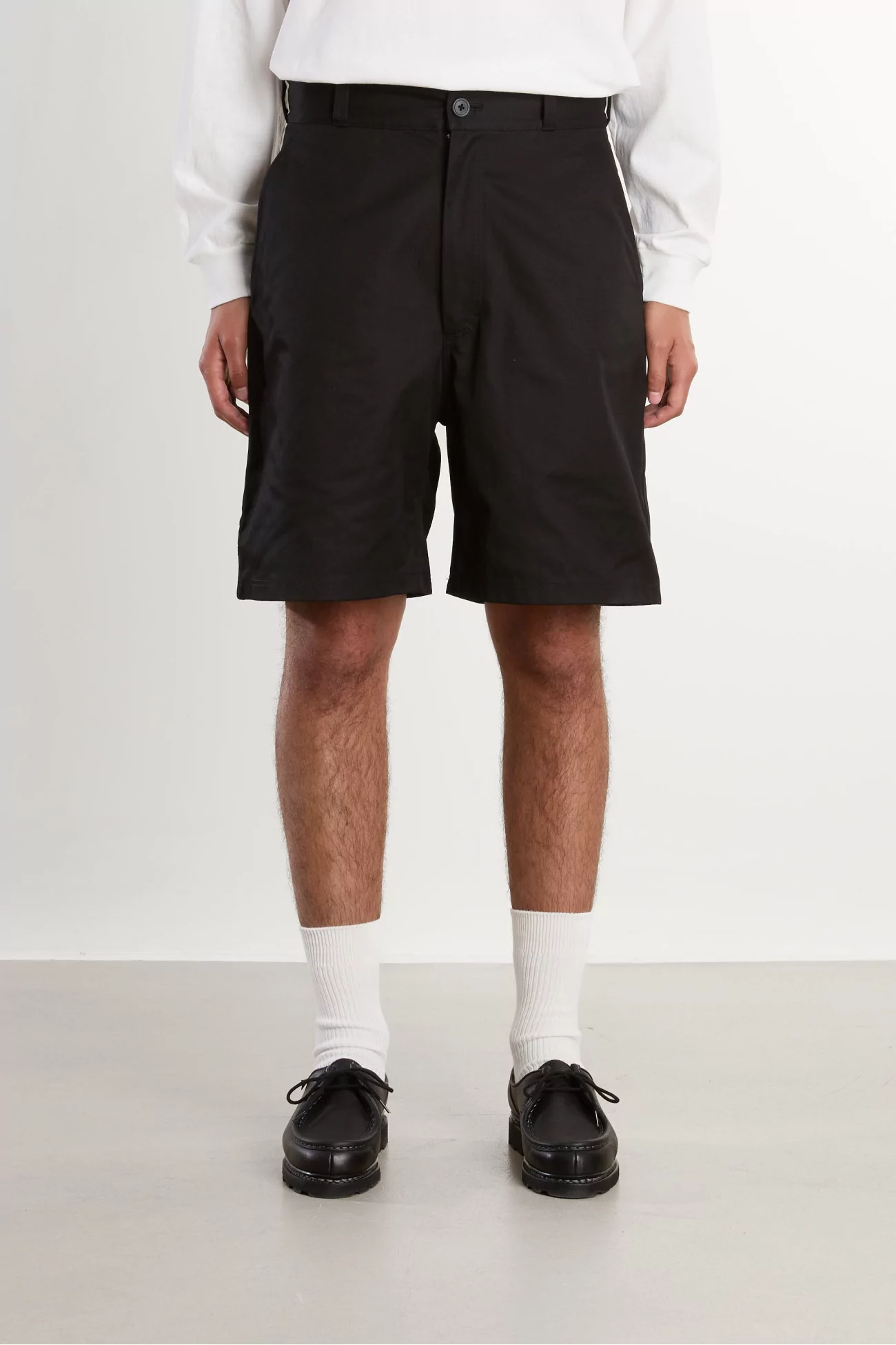 Men's Cotton MAN-TLE Jebok Shorts – Black | Centre Commercial