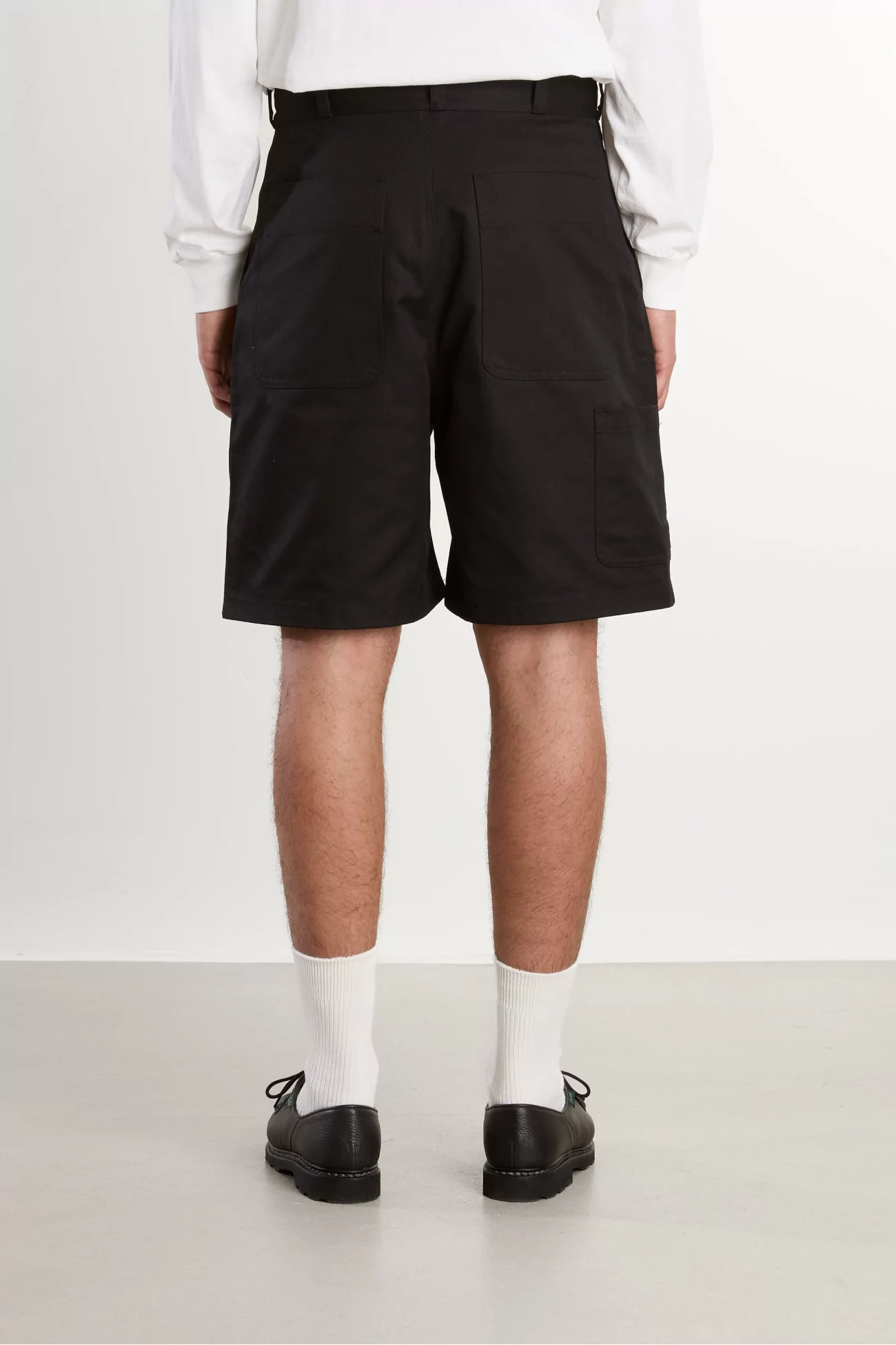 Men's Cotton MAN-TLE Jebok Shorts – Black | Centre Commercial